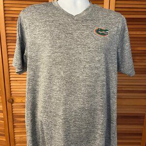COLOSSEUM FLORIDA GATORS MEN'S MEDIUM SS V-NECK TEE SHIRT
